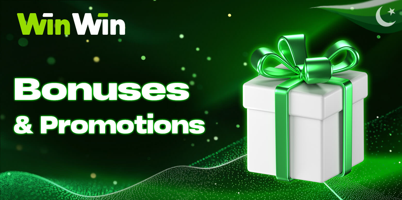 Bonuses and promotions available at WinWin.