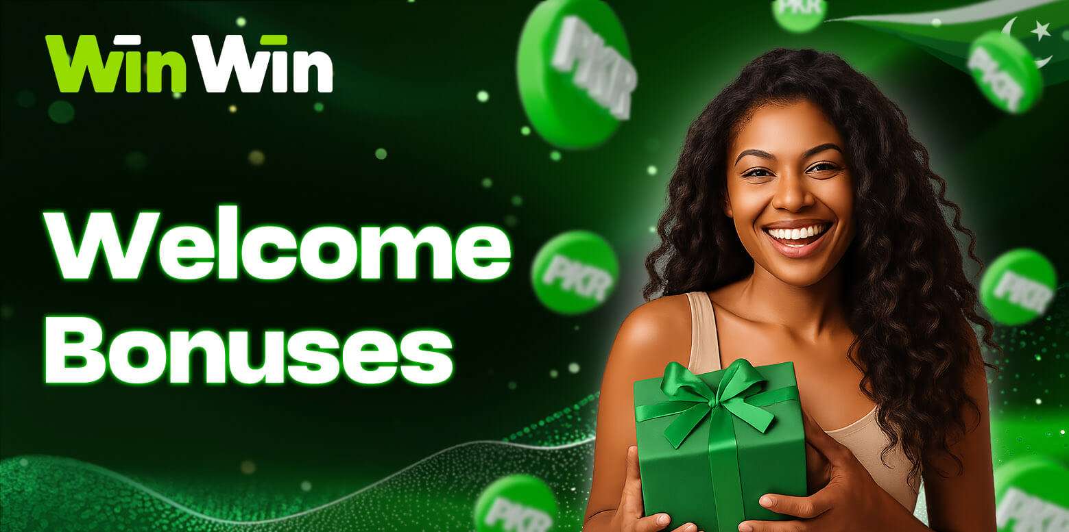 Welcome bonus offers for sports and casino at WinWin